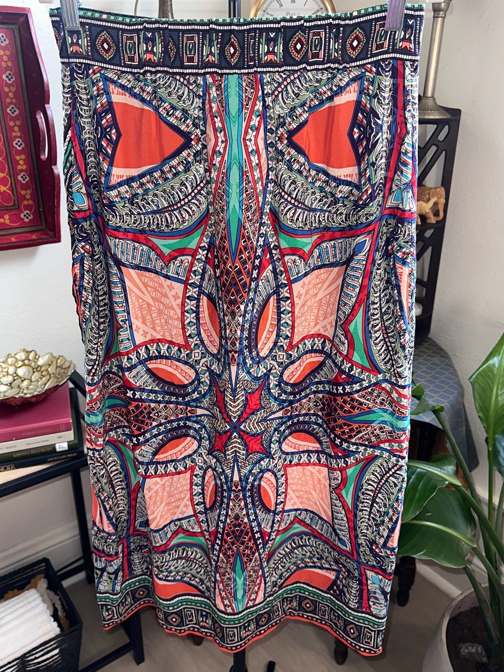 Anthropologie Maeve Silk Skirt - Picture 5 of 6